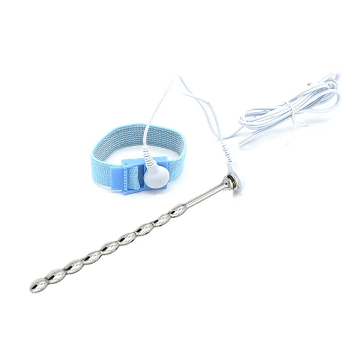 ASHBURNS Electro Shock Anal Butt Plug Electric Nipple Sucker Clamps E-stim Penis Plug Ring Cock Cage SM Chastity Couple Sex Medical Toys
