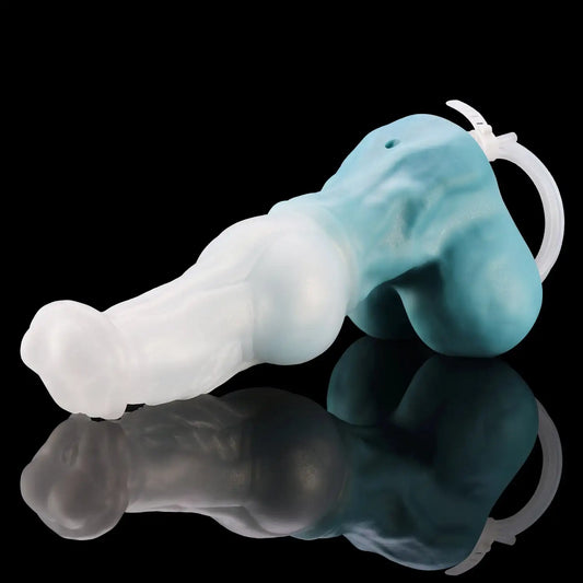 Nothosaur FAXI + TUBE Soft Dildo Tube for Couples Real Feeling Silicone Vibrating Adult Toy for Men Women