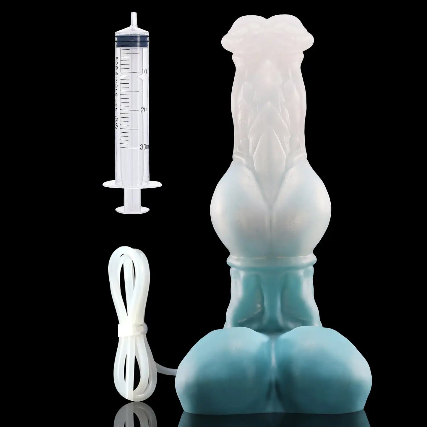 Nothosaur FAXI + TUBE Soft Dildo Tube for Couples Real Feeling Silicone Vibrating Adult Toy for Men Women