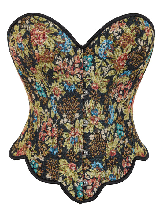New Jacquard Lace-free Lady Body Fishbone Corset gathers waist-girdling Palace Body-shaping blouse