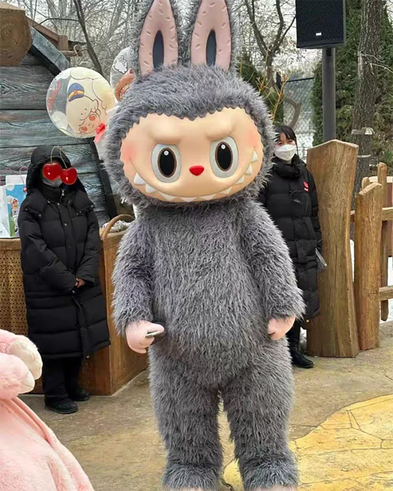 Cosplay Mascot Costume Plush Cartoon Doll Headgear Holiday Party Performance Carnival Professional Customized Adult Size