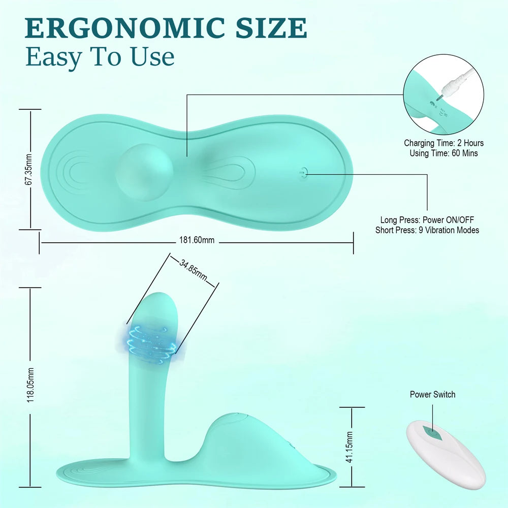 2 In 1 Wearable Panties Dildo Vibrator Clitoris Stimulator G Spot Massager Masturbator APP Romote Control Sex Toys for Women