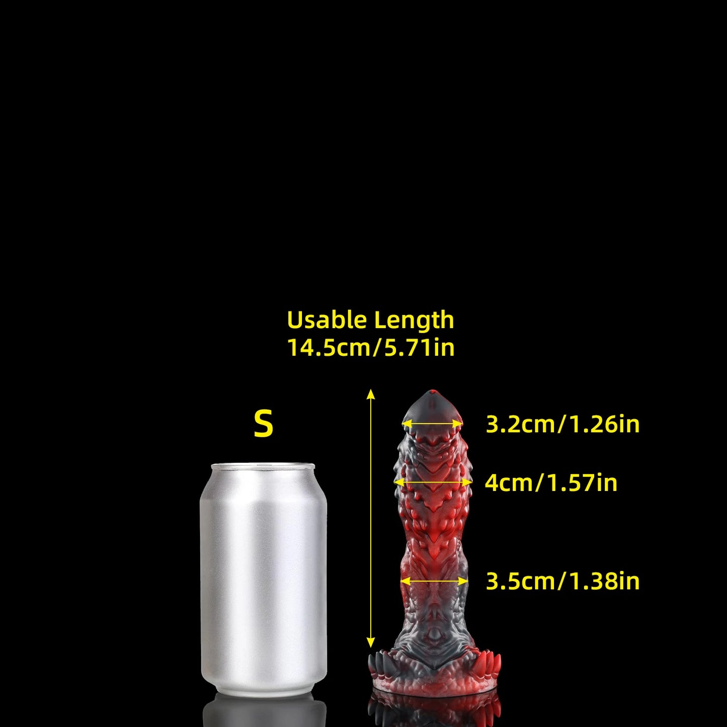 Nothosaur OPALEYE II Barbs Dildo Glowing Realistic Big Penis Huge Butt Plug Anal Sex Toy for Women