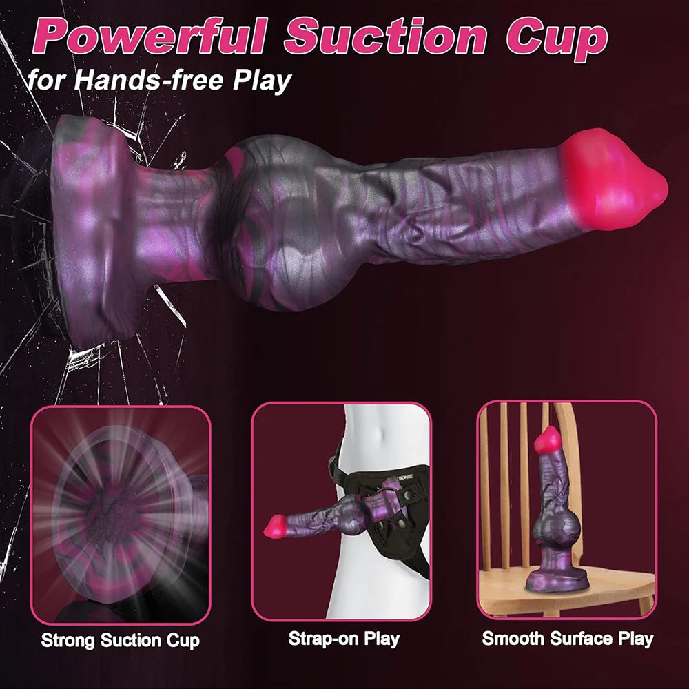 Monster Dildo Anal Butt Plug Silicone Dog Dildo Suction Cup Huge Fantasy Sex Toys For Women Couple Adult Toys Erotic Adult 18+