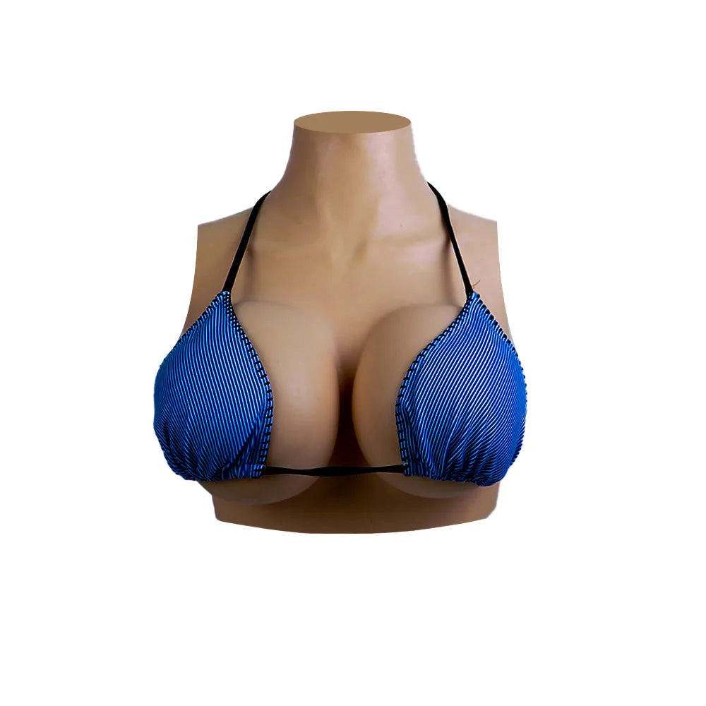 Zilasegy Silicone Breast Tgirl Cosplay for MenForms Huge Boob A/C/D/G/H Cup Transgender Drag Queen Shemale Cosplay