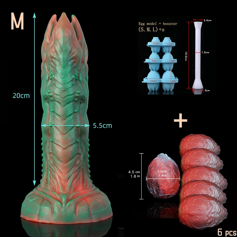 Soft Sex Toys Plug Ovipositor Lay Eggs Dildos Penis Masturbation Cup Vaginal balls Buttplug Masturbators