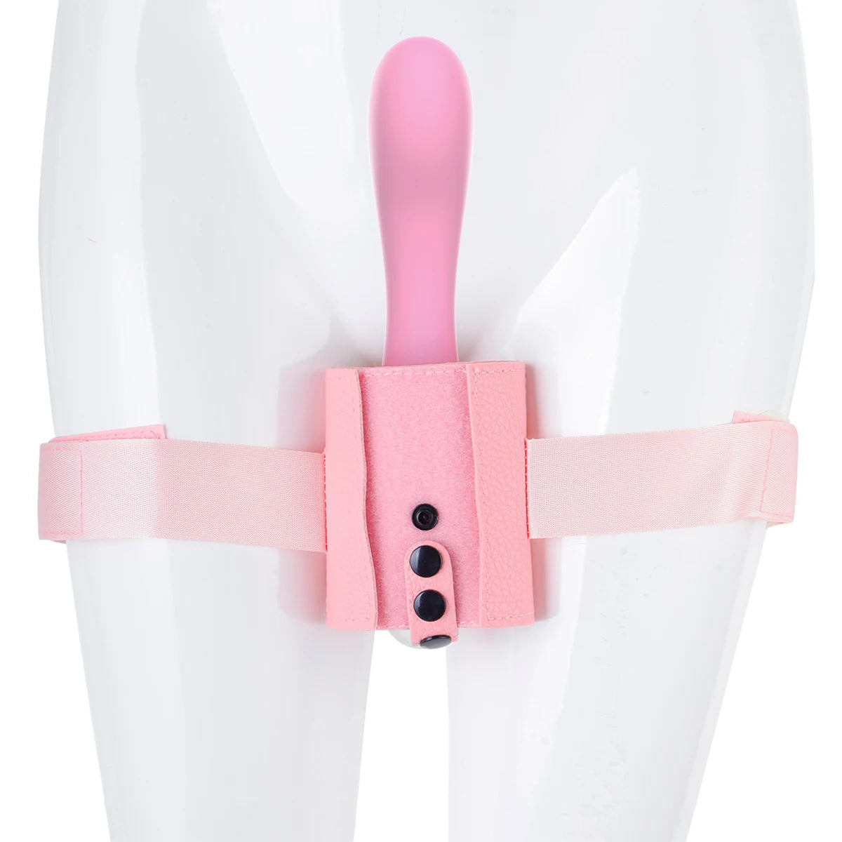 Dildo Strap-on Harness Hands-free Vibrator Fixing Strap Female Masturbation Thigh Cuffs Wearing Bondage for Woman Sex Tools
