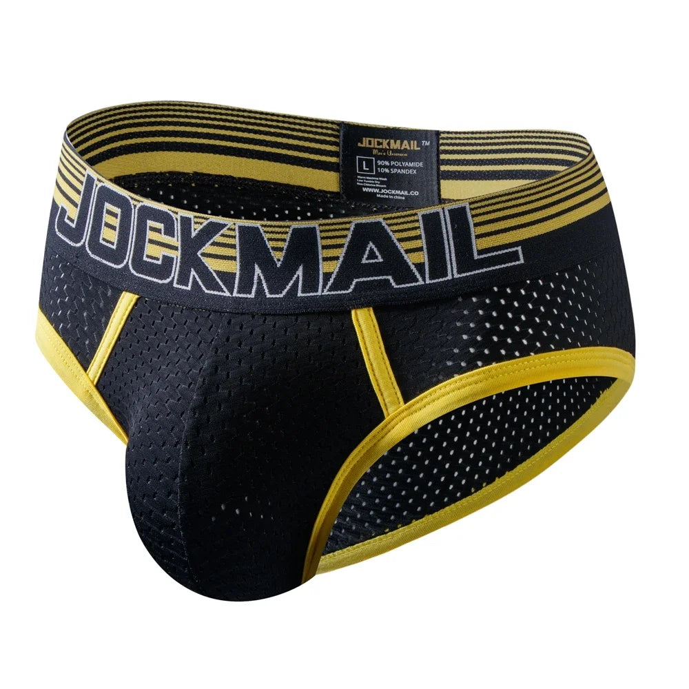 Sexy Man's Underwear Briefs Underpants Nylon Mesh Men's Briefs Bikini Underwear Men's Boxer Briefs Nylon Mesh Swim Swimwear
