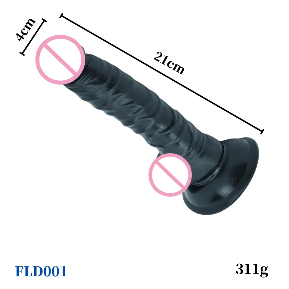ROUGH BEAST Black Dildo Attachments for VAC-U-Lock/Quick Plug Sex Machine Love Machine Accessories for Adult Sex Toy Product