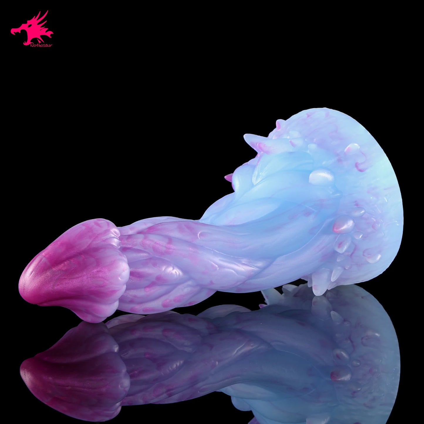 MOOM Liquid Silicone Anal Dildo Weird ALIEN Shape Huge MINI -XL