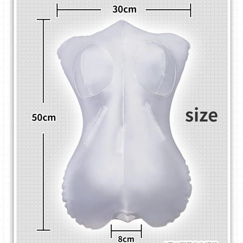 Blowup Sex Doll pillow Half Body Vagina Pussy Masturbate Soft Stick Sex Toys for Men Masturbation Sexdoll Sex Shop pocket