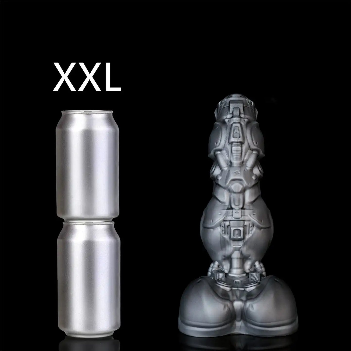 Nothosaur ROCCO Dildo sexy toys  Steel Grey Black