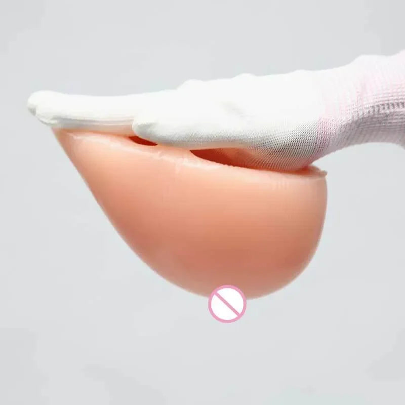 Silicone Artificial False Breast Huge Realistic Boobs Enhancer Pad Chest Shemale Transgender Crossdress Drag Queen Sissy Cosplay