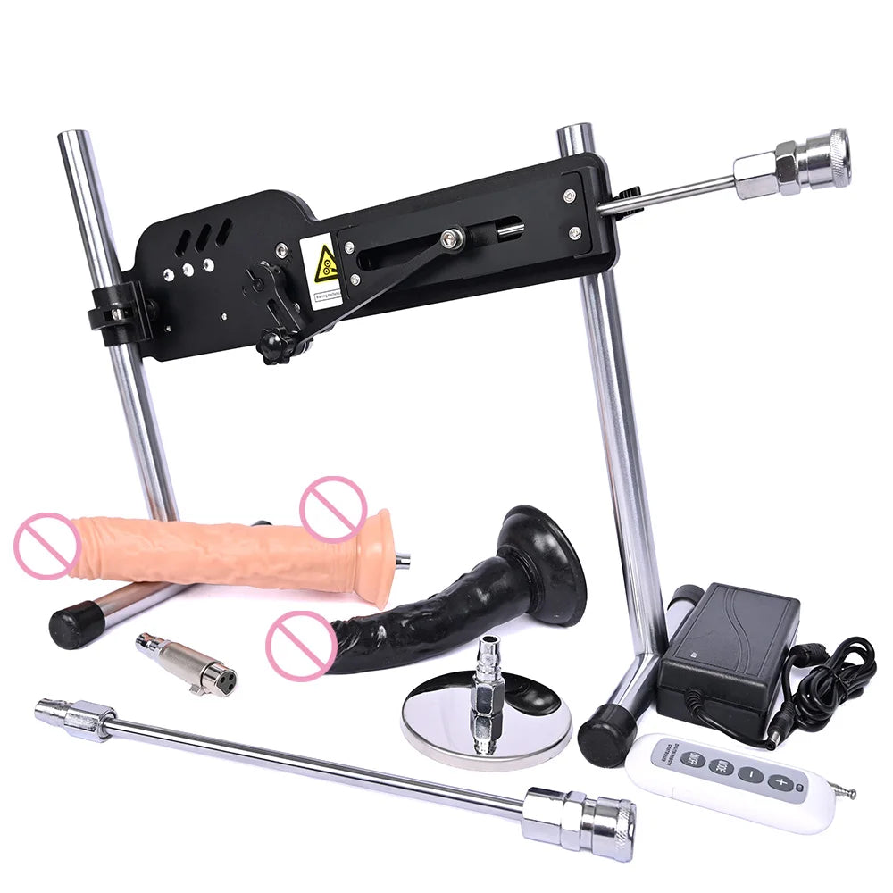 ROUGH BEAST Sex Machine for Women Wireless Mute Masturbation Machine with Dildo Vac-U-Lock Attachment 70W Power Sex Toys Man