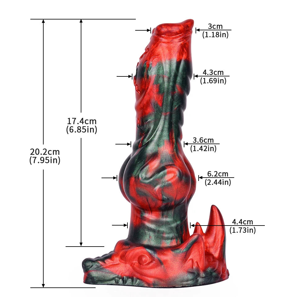 ROUGH BEAST Colorful Dildo for Quick Plug/Vac-u-lock Sex Machine Silicone Dildo Anal Plug Adult SM Game for Women and Men