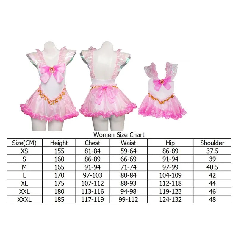 Sailor Anime Tsukino Cosplay Swimsuit Usagi Costume Adult Women Kawaii Jumpsuit Swimwear Outfits Halloween Carnival Party Suit