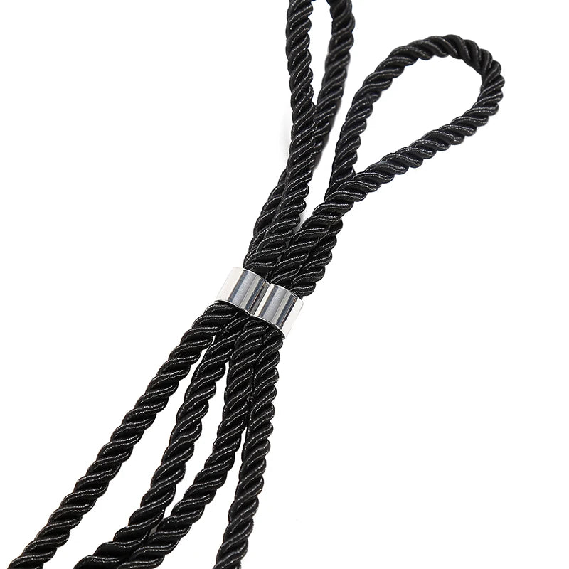 Sex Bdsm Collar Traction Rope Adjustable Cotton Rope Slave Collars Bdsm Bondage Collar Sex Toys For Woman Restraints SM Product