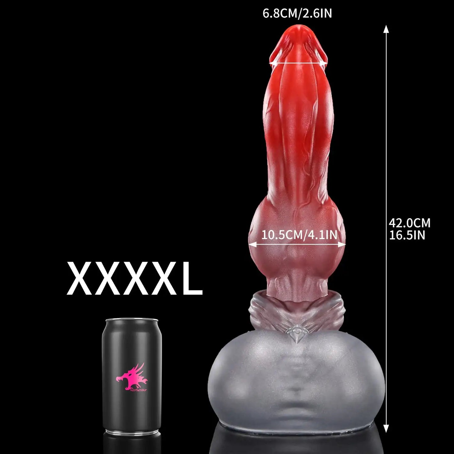 Nothosaur GRAEMEN Fantasy Huge Anal Plug Dildo for Women And Men Butt Vagina Masturbation Fidget Toy Sex Toy for Couples