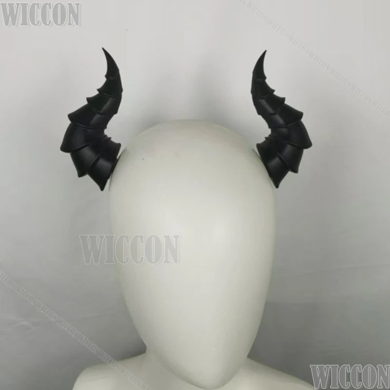 Beast Furry Head Horns Devil Corner Dark Lolita Hair Accessories Spicy Girl Furry Cosplay Holloween Women Men Gifts Customized