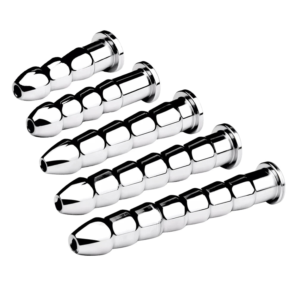 VOID SPIRE – XXL Ribbed Urethral Plug