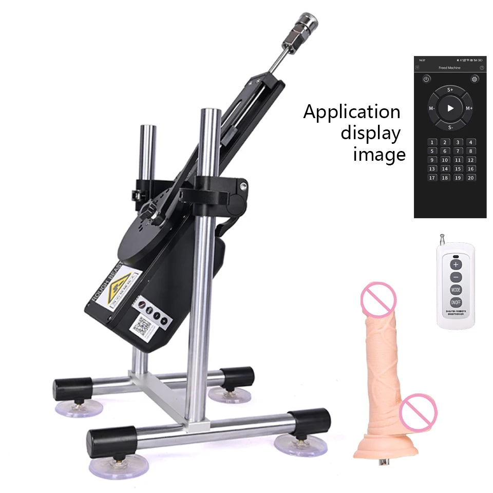 ROUGH BEAST Automatic Sex Machine for Women APP Control 70W Power Man Masturbation Machine with Vac-U-Lock Dildo Attachment Toys