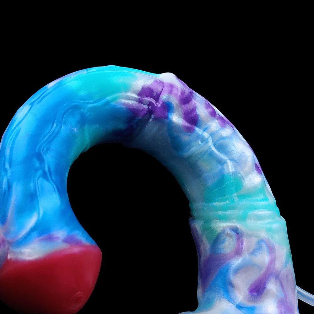 ASHBURN Color Club XL: Wild Stallion squirting Fantasy Plug – Silicone Suction Base