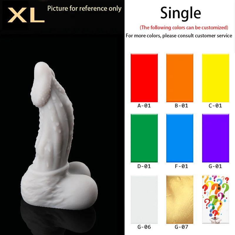 CANON Huge ALIEN Fantasy Dildo CURVY AND THICK MINI-XXL