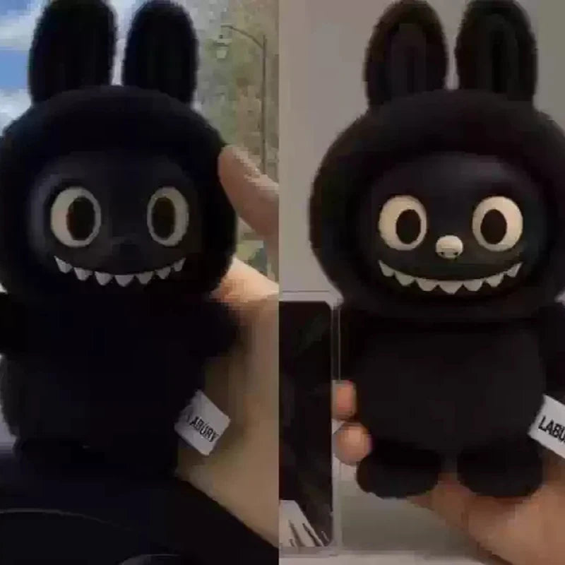 Black Vinyl Doll Kawaii African Version Black Cute Plush Toy Personalized Decorations Soft Cuddly Stuffed Animals Memorial Gifts