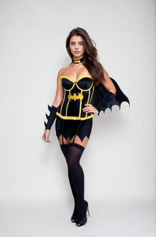 Sexy Corset Batgirl Costume
