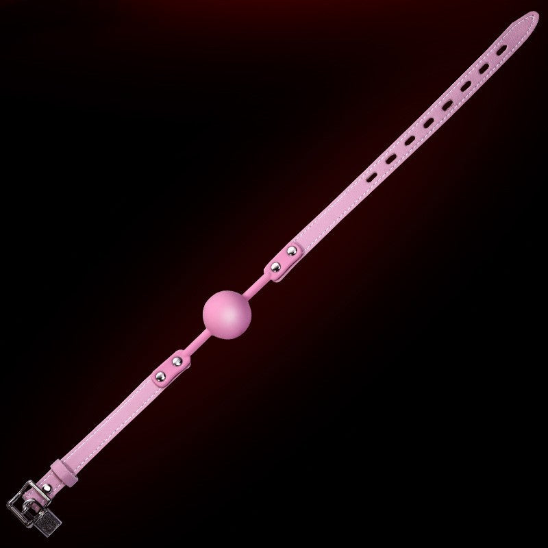 Silicone Solid Mouth Ball Toy