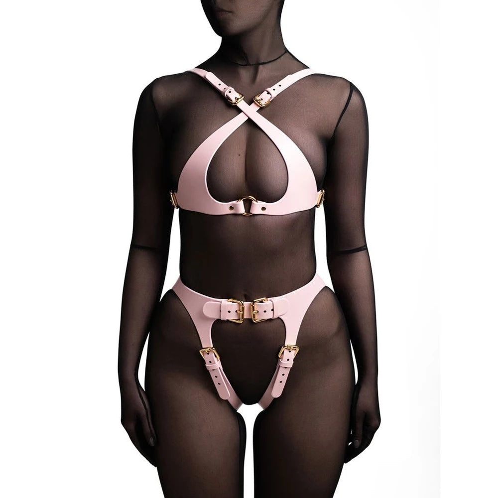 HARNESS OF HERESY Leather Garter Belt