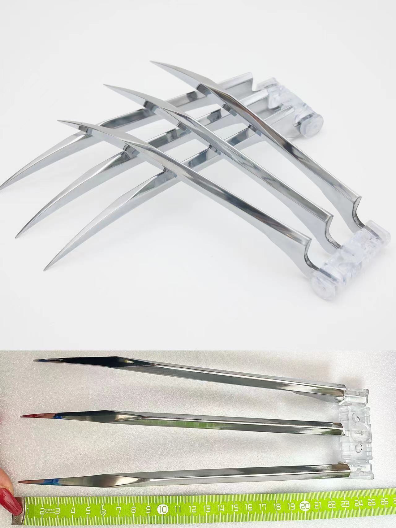 Cosplay wolverine Props Aluminum War Claw