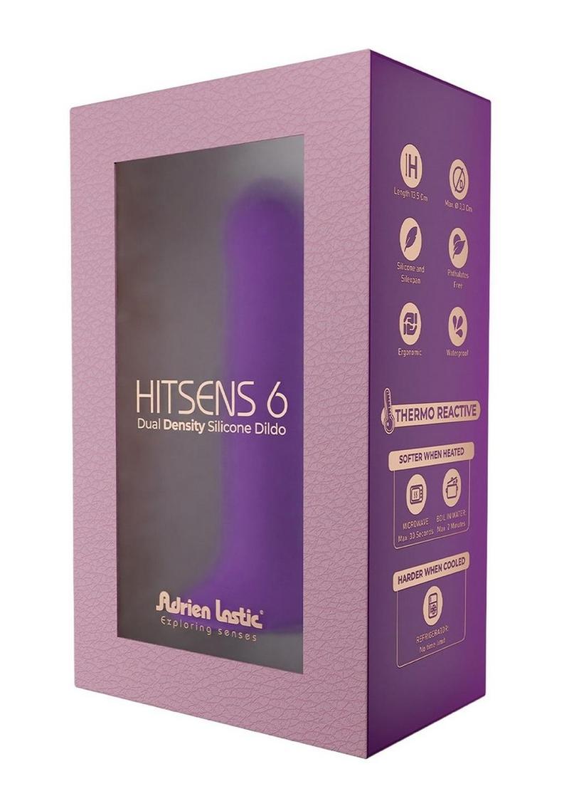 Adrien Lastic Hitsens 6 Dual Density Silicone Dildo