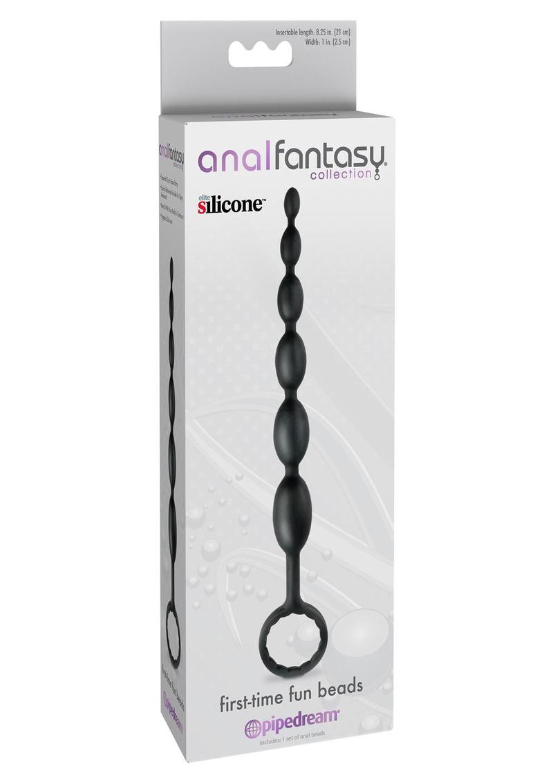 Anal Fantasy Collection Silicone First-Time Fun Beads