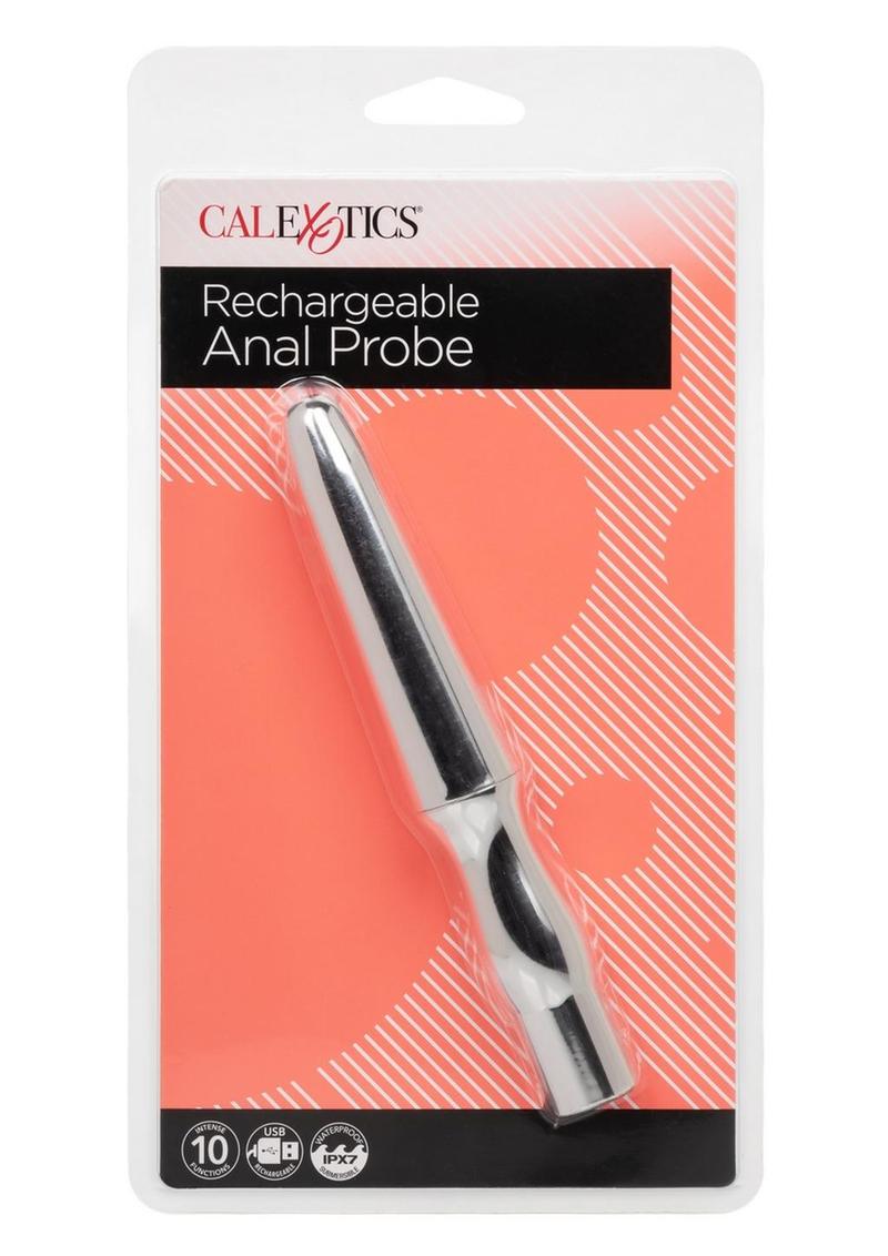 Rechargeable Anal Probe Premium Silicone Functions