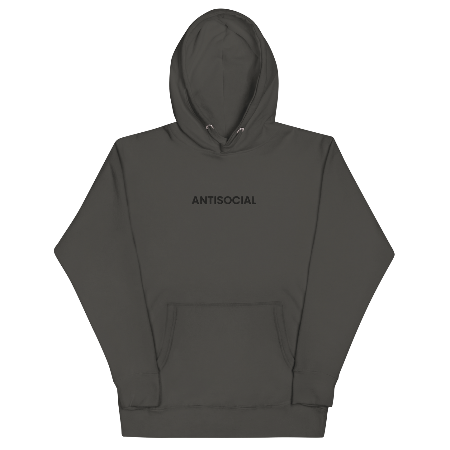 Antisocial Embroidered Hoodie