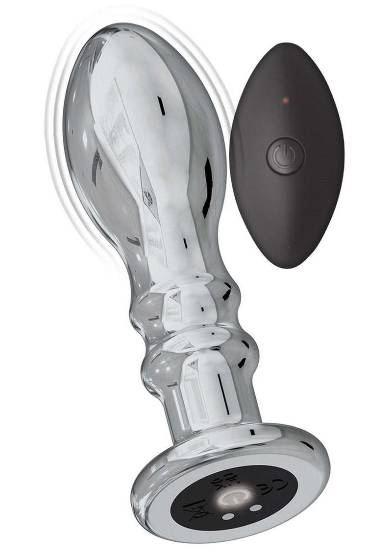 Nasstoys Ass Sation Vibrating Metal Anal Pleaser