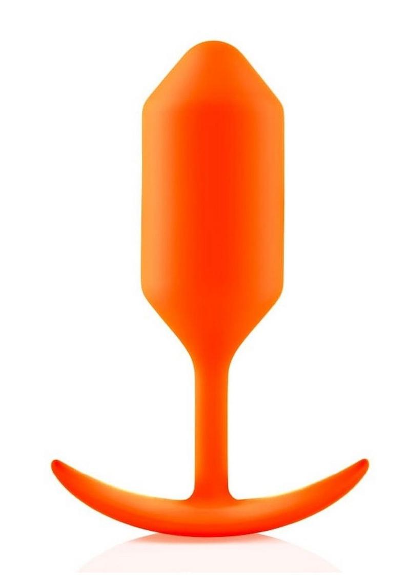 b Vibe Snug Plug 3 Weighted Silicone Anal Plug