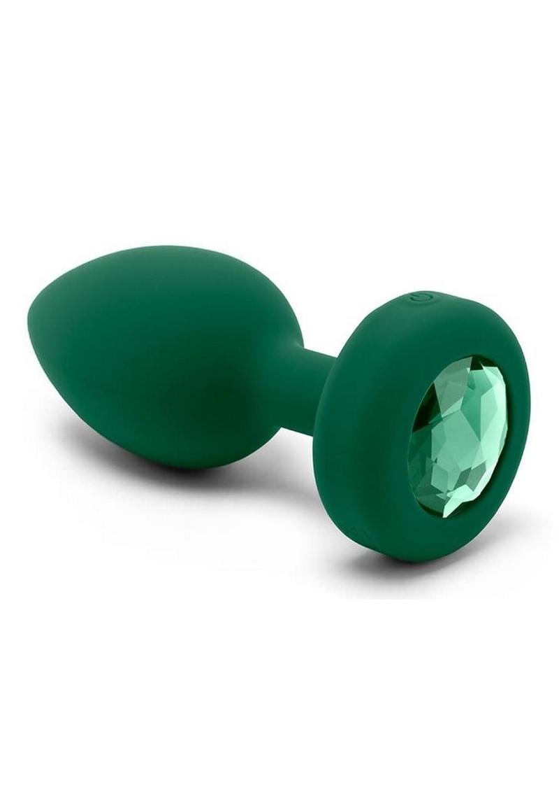 B-Vibe Vibrating Jewel Plug With Ultra Powerful Remote Control Motor