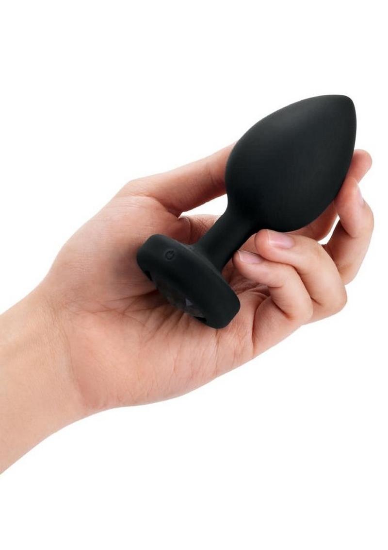 B-Vibe Vibrating Jewel Plug With Ultra Powerful Remote Control Motor