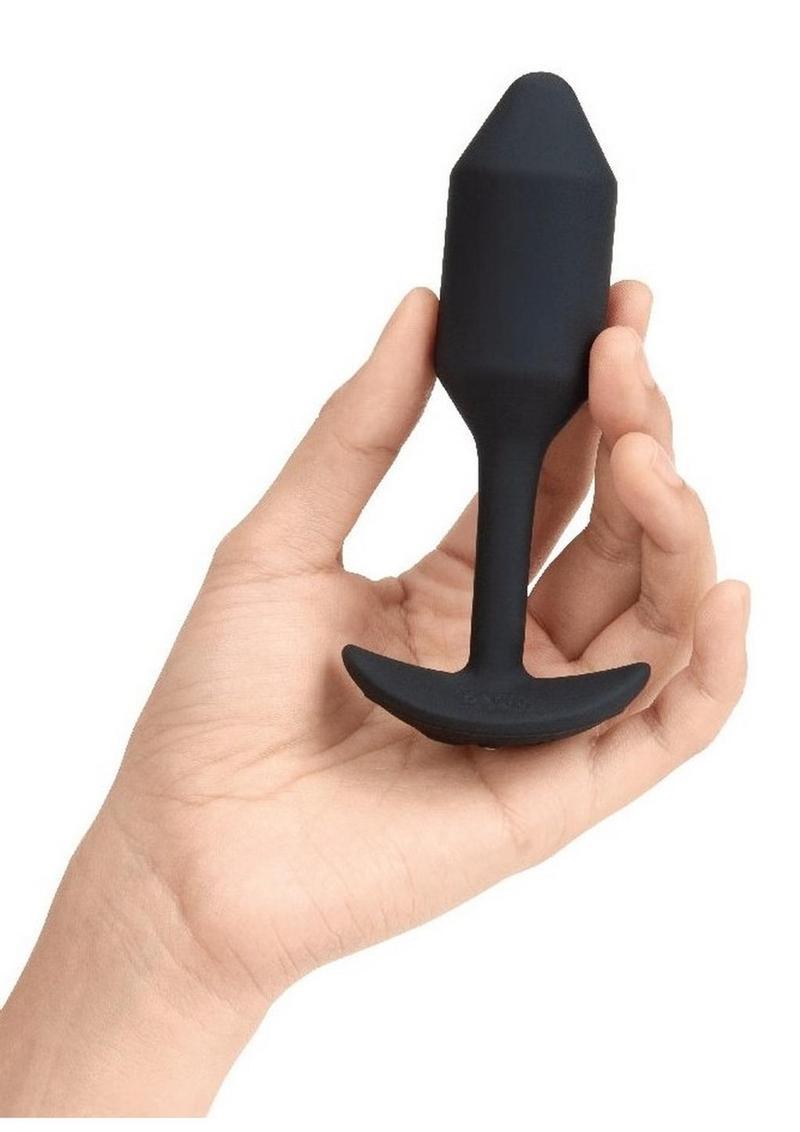 b-Vibe Vibrating Snug Plug 2 Silicone Anal Plug