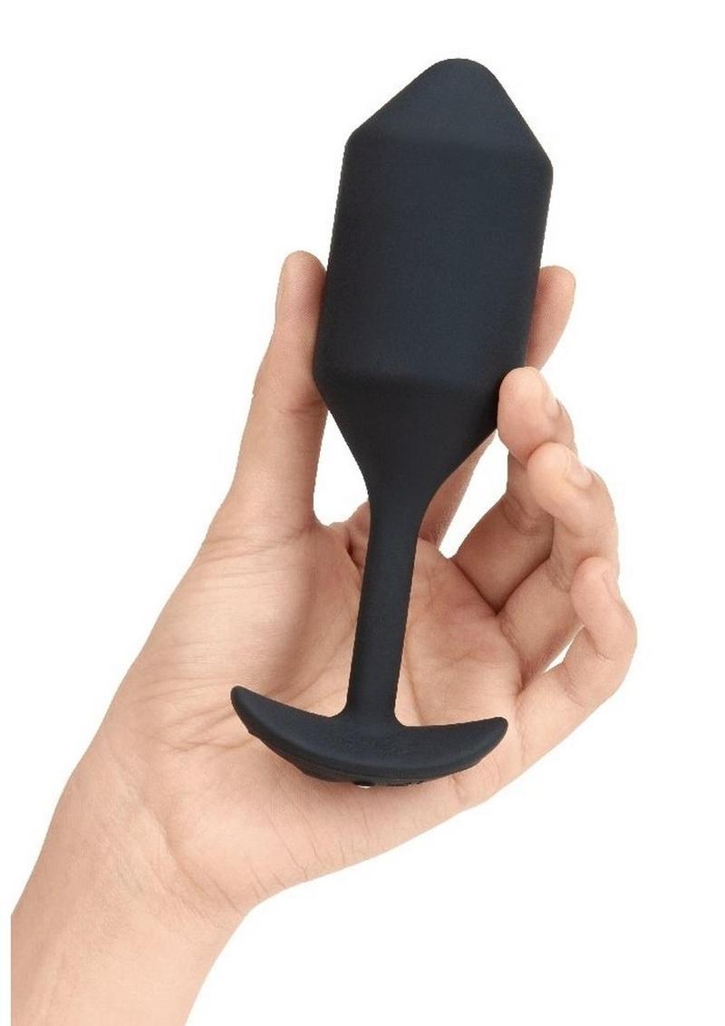 B-Vibe Vibrating Snug Plug Silicone Anal Plug