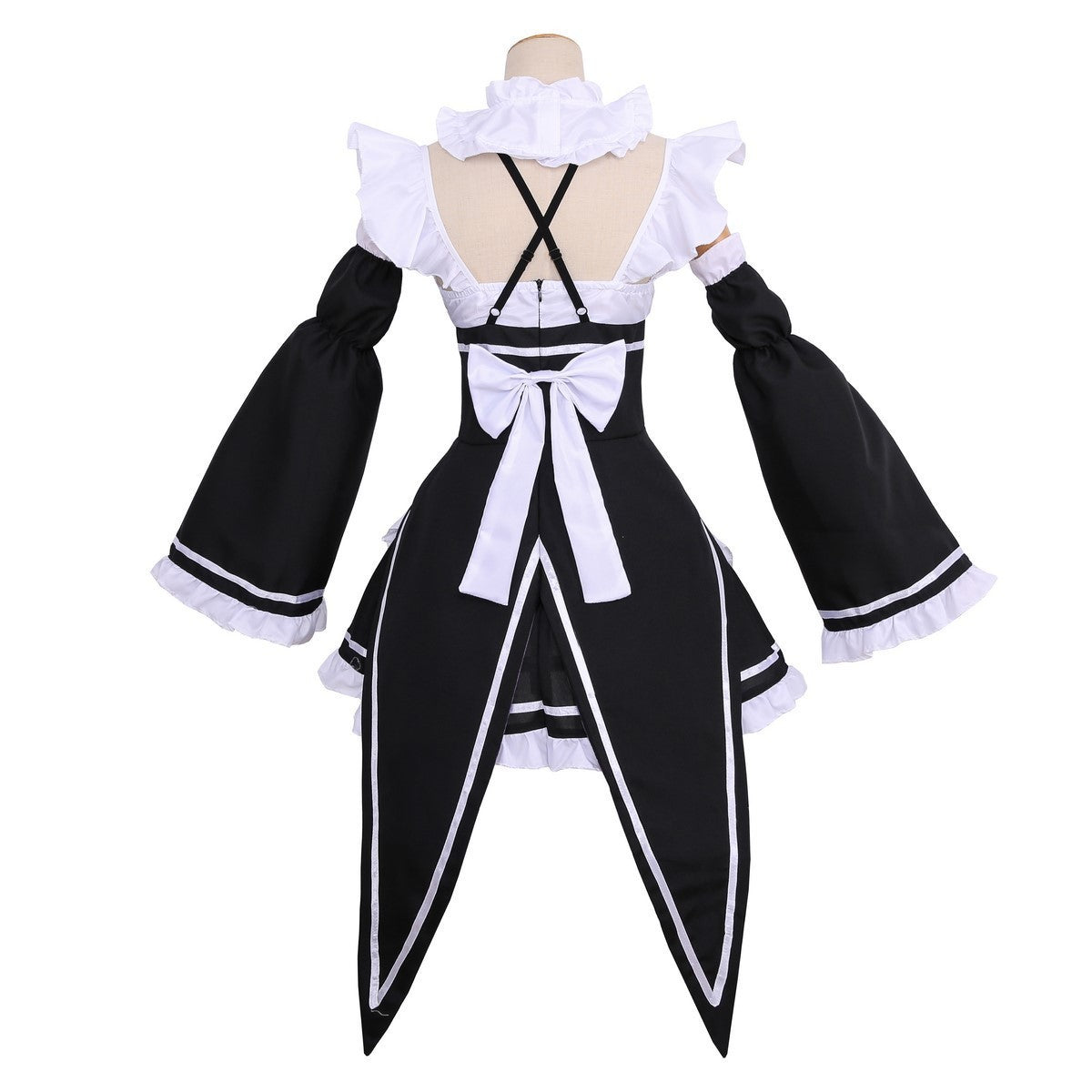 Voidmaid Protocol – Gothic Combat Maid Cosplay Set (Inspired by Rem)