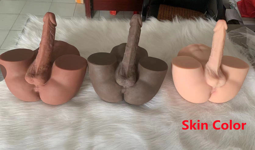 Men's Dual-use Airplane Bottle For Men And Women Reverse Mold Hip Silicone Doll
