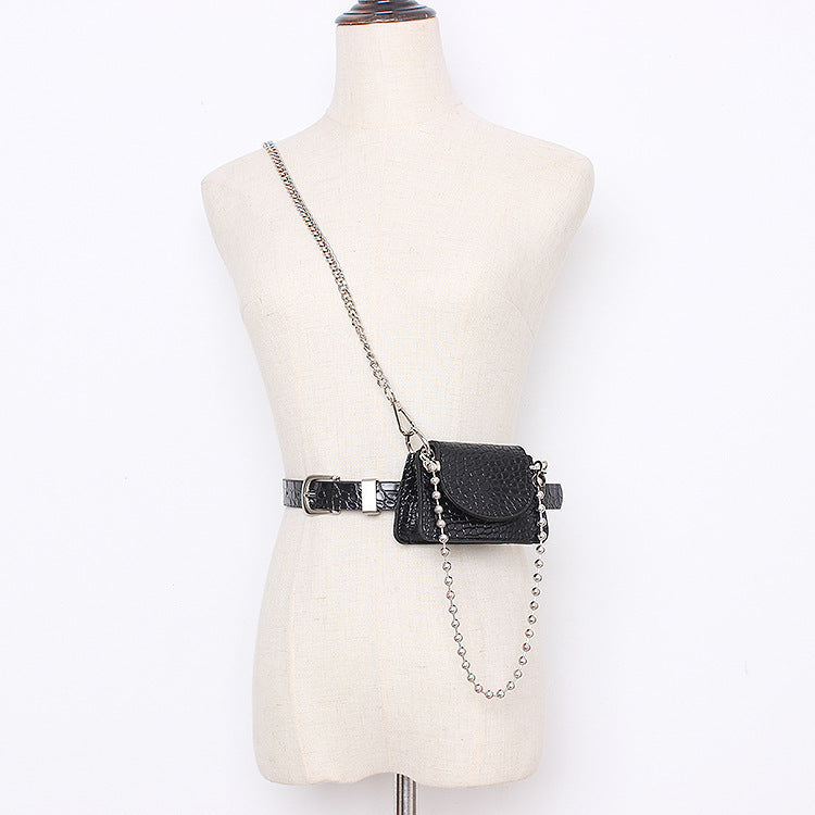 Chain Crossbody Bag Pattern Bead