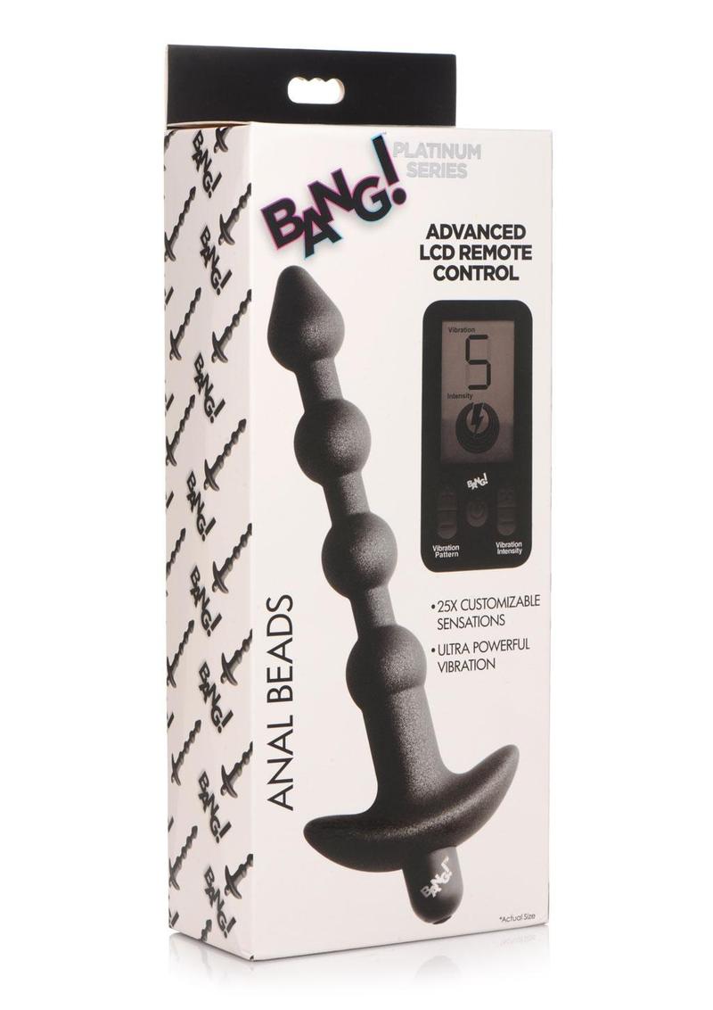 Bang! Platinum Series 25X Rechargeable Silicone Anal Beads