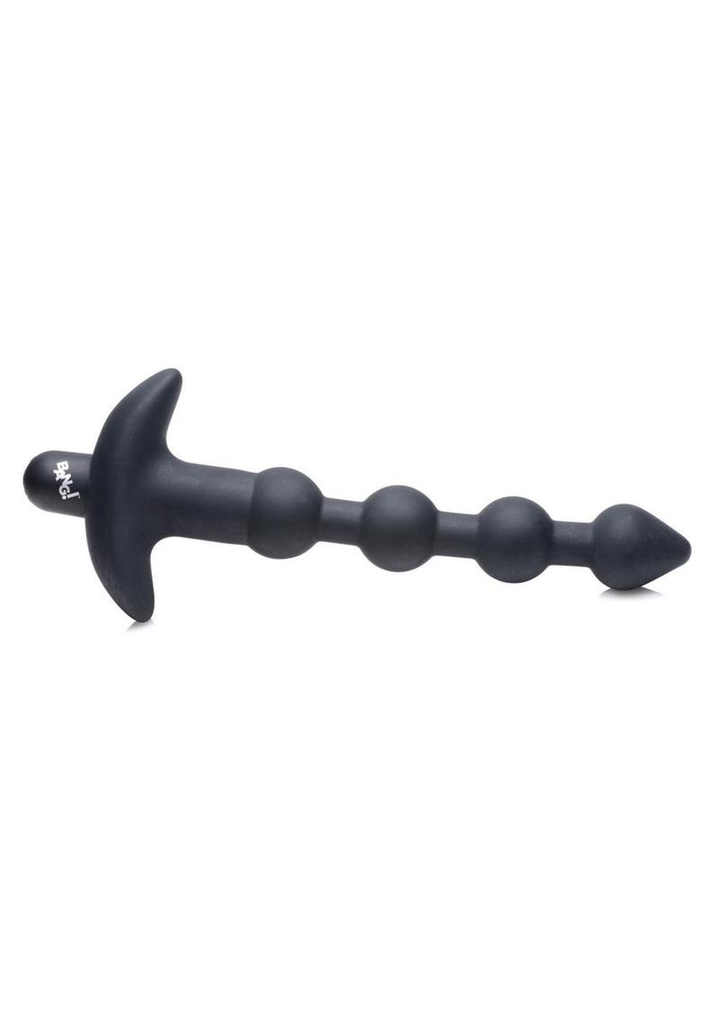 Bang! Vibrating Silicone Rechargeable Anal Beads