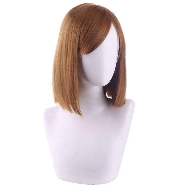 Cosplay Costume Anime Brown Wig