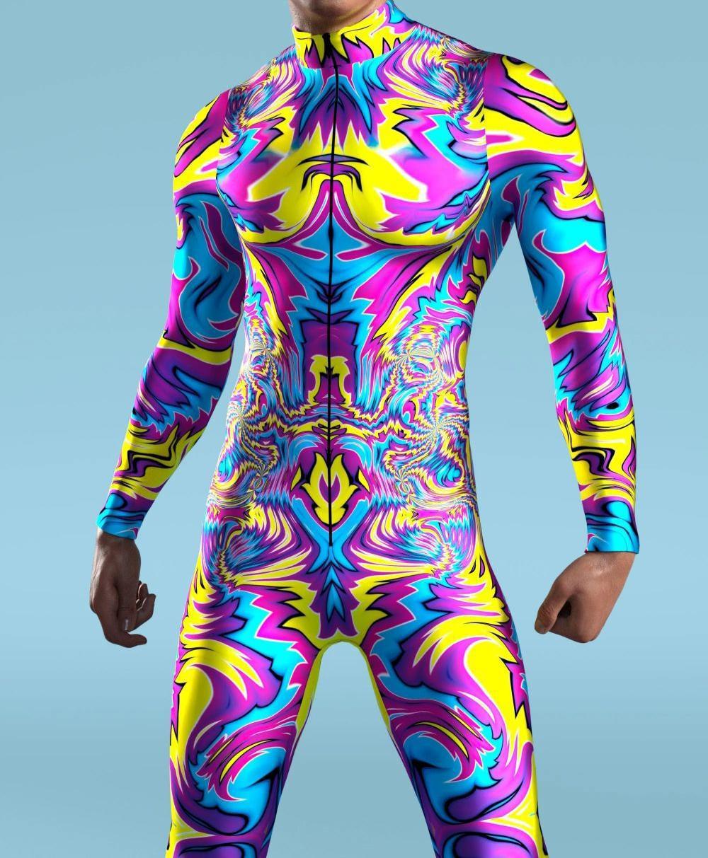 3D Digital Printed Cosplay One-piece Costume