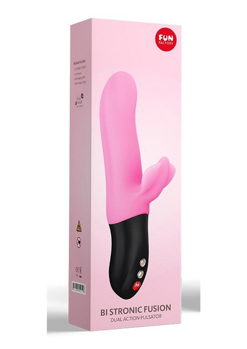 Bi Stronic Fusion Silicone Dual Action Pulsator